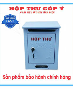 Hòm Thư Góp Ý Chất Liệu Sắt Sơn Tĩnh Điện, nhận thiết kế sửa đổi theo yêu cầu